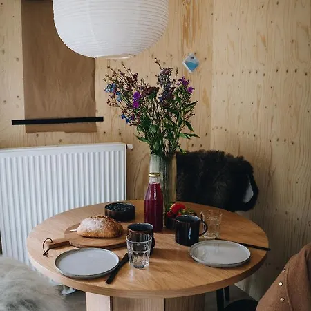 Vague Luxurious Tiny House Luxe Wellness, Spa Bad,beamer, Veluwe בית נופש נונספייט