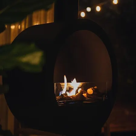 Vague Luxurious Tiny House Luxe Wellness, Spa Bad,beamer, Veluwe בית נופש *