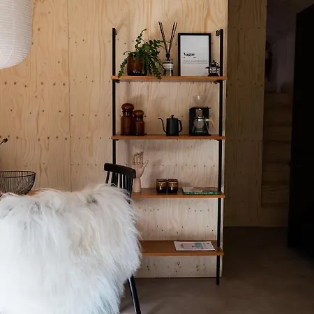 Vague Luxurious Tiny House Luxe Wellness, Spa Bad,beamer, Veluwe בית נופש *