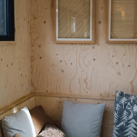 Vague Luxurious Tiny House Luxe Wellness, Spa Bad,beamer, Veluwe בית נופש
