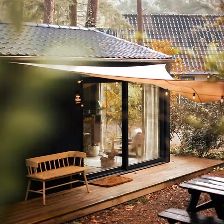 Vague Luxurious Tiny House Luxe Wellness, Spa Bad,beamer, Veluwe נונספייט