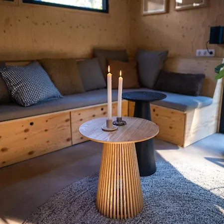 Vague Luxurious Tiny House Luxe Wellness, Spa Bad,beamer, Veluwe Vakantiehuis