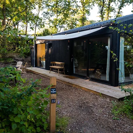 בית נופש Vague Luxurious Tiny House Luxe Wellness, Spa Bad,beamer, Veluwe *